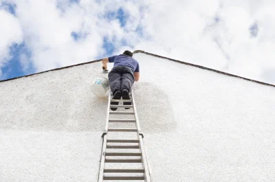 Peinture extérieure à Maux — façades et ravalement